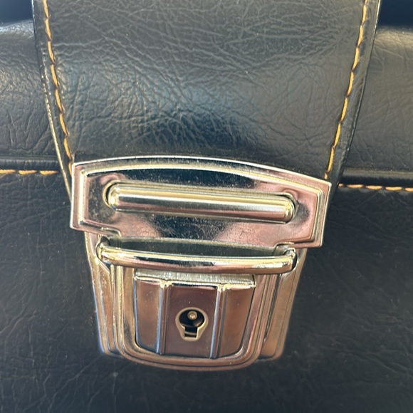 Black Leather Camera Bag Vintage - Picture 9 of 9